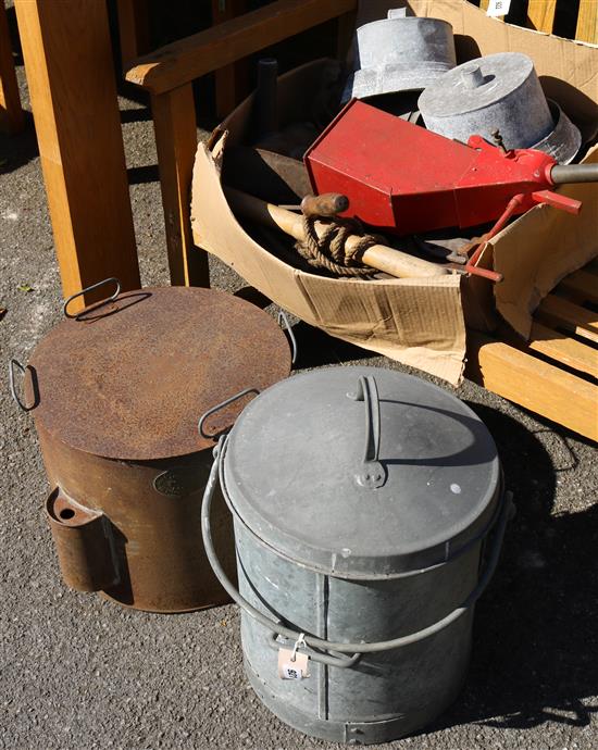 Quantity of agricultural implements(-)